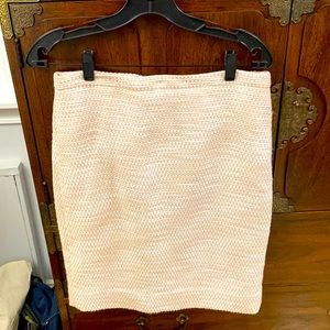 J. Crew Pink Pencil Skirt